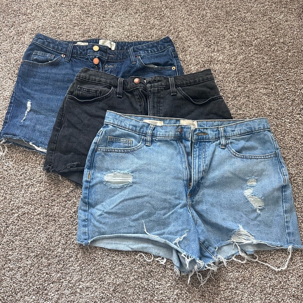Bundle or Universal Thread Denim Shorts